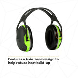 3M X4A PELTOR Over-the-Head Earmuffs, 27 dB NRR Hearing Protection (7100315081) - 4