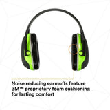 3M X4A PELTOR Over-the-Head Earmuffs, 27 dB NRR Hearing Protection (7100315081) - 7