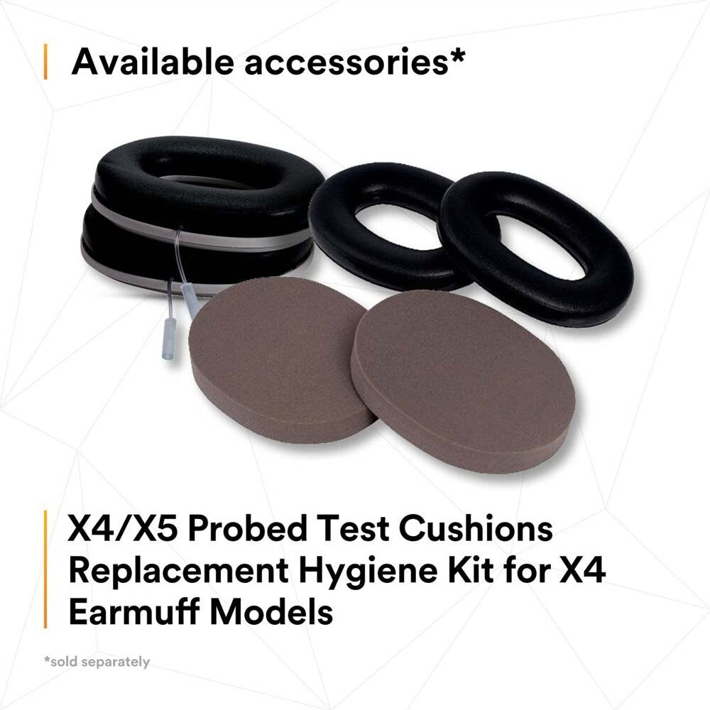 3M X4A PELTOR Over-the-Head Earmuffs, 27 dB NRR Hearing Protection (7100315081) - 10