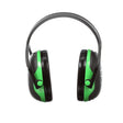3M X1A PELTOR Over-the-Head Earmuffs, X Series, Green, One Size Fits Most (27287-case) (7100315111) (Case of 10) (10 Pack)