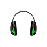 3M X1A PELTOR Over-the-Head Earmuffs, X Series, Green, One Size Fits Most (27287-case) (7100315111) (Case of 10) (10 Pack) - 4