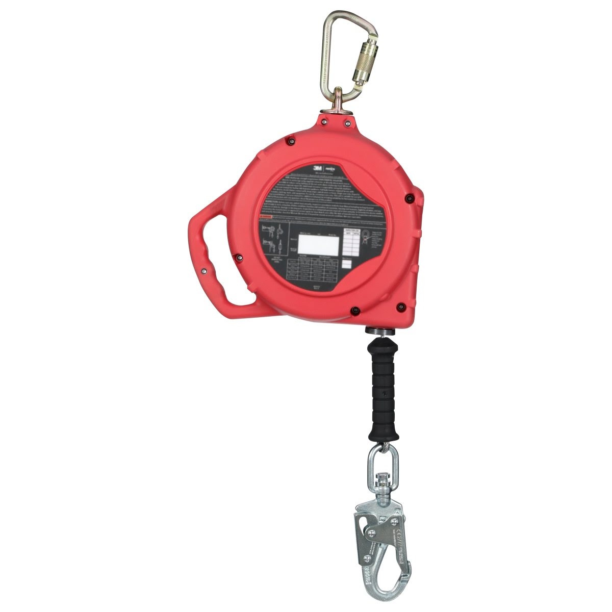 3M 3590038 PROTECTA Self-Retracting Lifeline, Galvanized Cable, Steel Swivel Snap Hook, 50 ft, Class 1, ANSI (7100318438) - 2