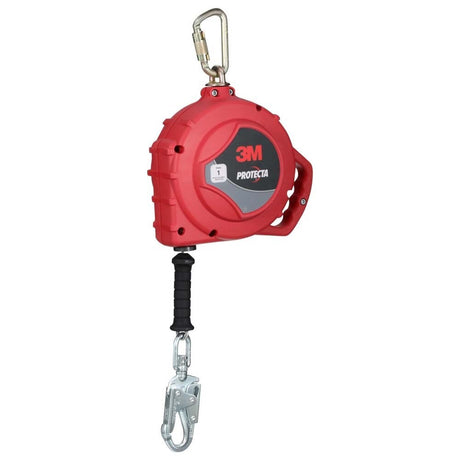 3M 7100318439 Protecta Self-Retracting Lifeline 3590039, Stainless Steel Cable, Steel Swivel Snap Hook, Class 1, ANSI