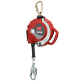 3M 3590052 PROTECTA 3-Way Retrieval Self-Retracting Lifeline with Bracket, 50 ft Galvanized Cable, Steel Swivel Snap Hook, Class 1 ANSI (7100318446) - 3