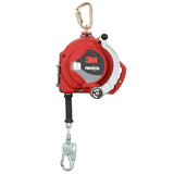 3M 3590053 PROTECTA 3-Way Retrieval Self-Retracting Lifeline with Bracket, Stainless Steel Cable, Steel Swivel Snap Hook, 50 ft, Class 1, ANSI (7100318447)