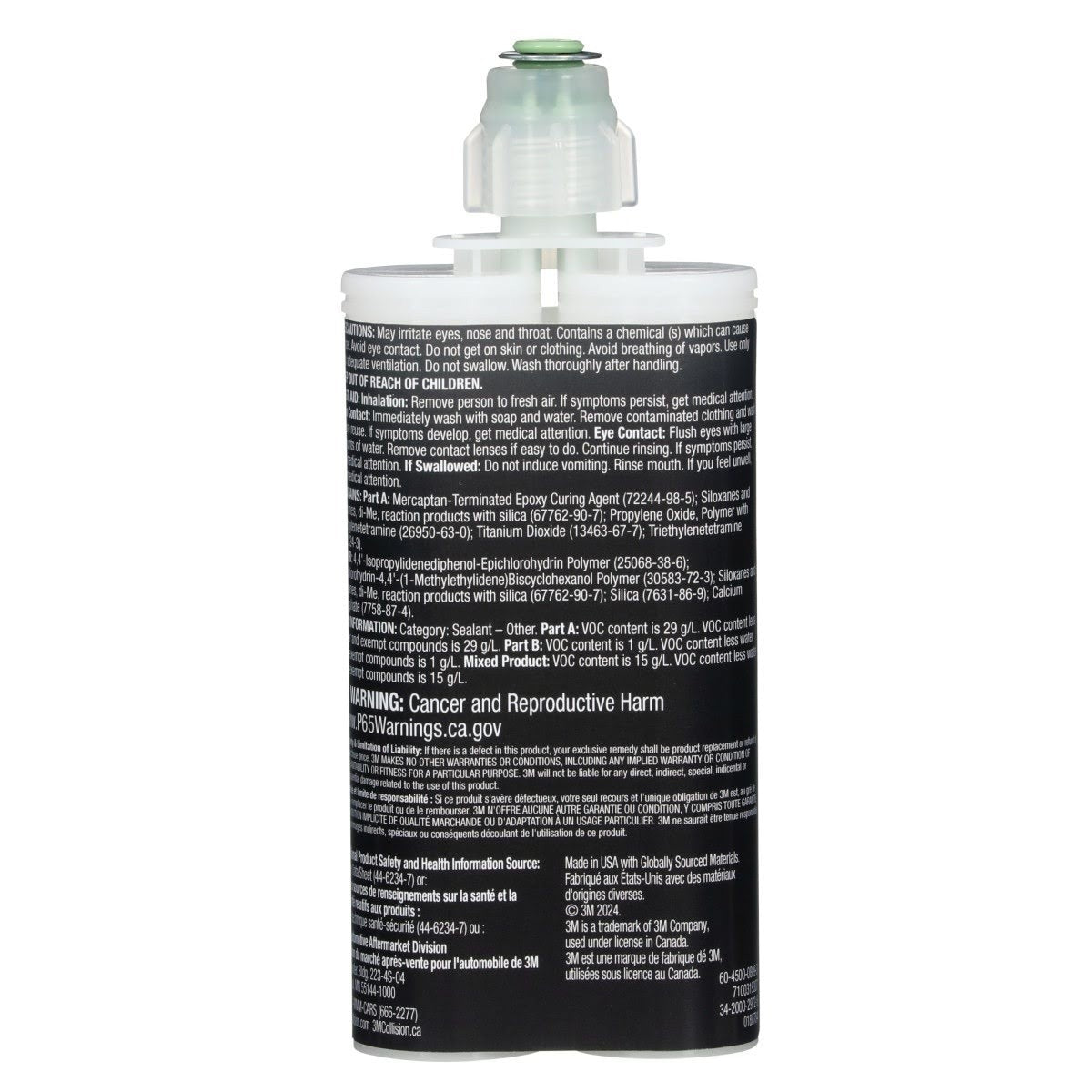 3M OEM Match Epoxy Seam Sealer White 200 ml Cartridge (08524) (7100319307) (6 Pack) - 4