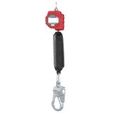 3M 3100504 PROTECTA Self-Retracting Lifeline, Web, Swivel Snap Hook, 6 ft, Red (7100319826) - 2