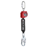 3M 3100507 Protecta Self-Retracting Lifeline with Carabiner, Web, Swivel Snap Hook, 6 ft (7100319829)