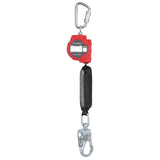 3M 3100514 Protecta Self-Retracting Lifeline with Carabiner, Web, Swivel Snap Hook, 11ft (7100319946) - 2