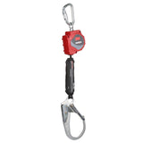 3M 3100515 Protecta Self-Retracting Lifeline with Carabiner, Web, Steel Rebar Hook, 11 ft (7100319947)