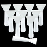 3M 33993 Wide Stream Tip, 1K, Threaded Sealer Nozzle, White (7100321172) (50 Pack) - 5
