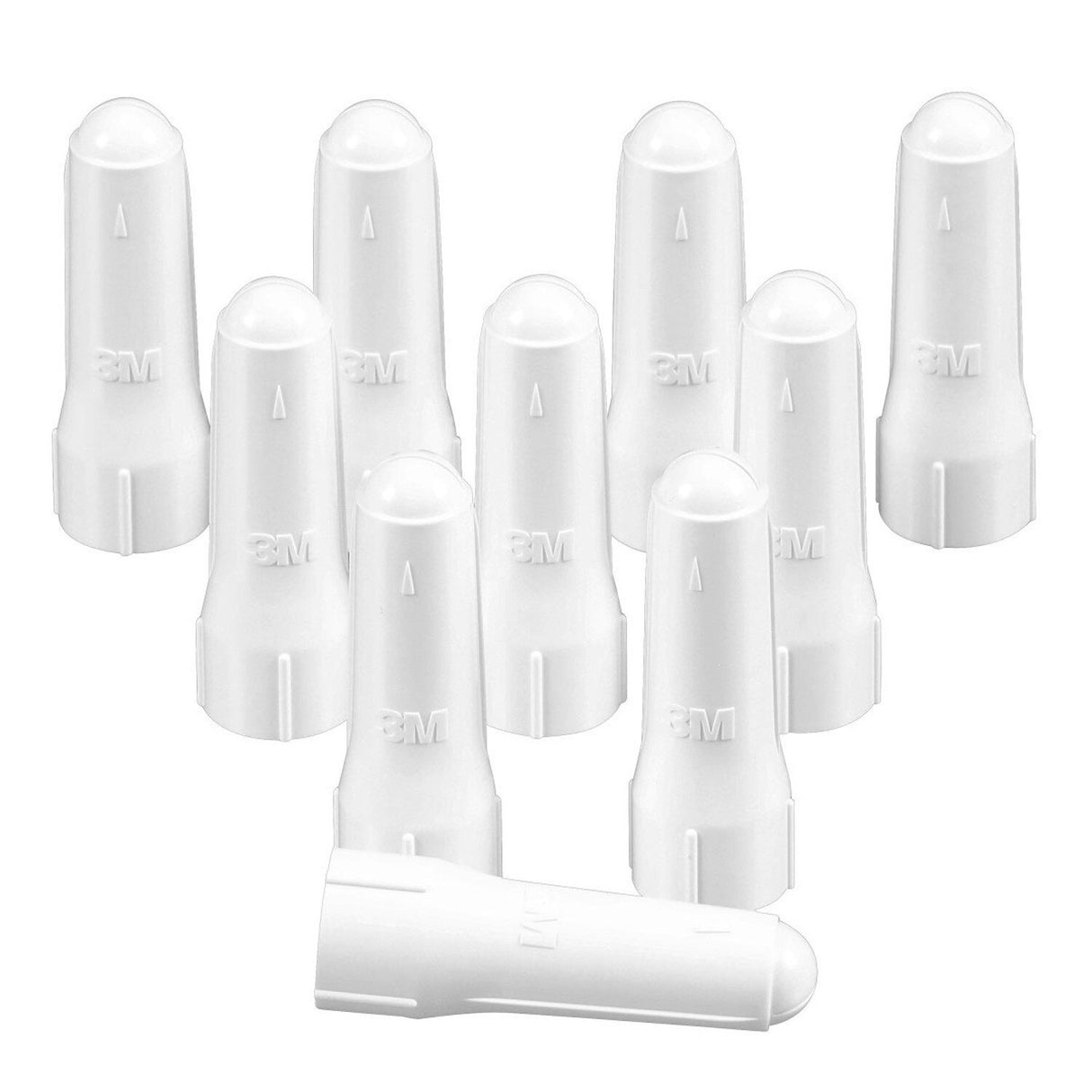 3M 33994 OEM Match Ripple Tip, 1K, Threaded Sealer Nozzle Tip, White (7100321283) (50 Pack) - 4
