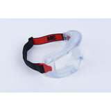 3M GG3101-AF GoggleGear Protective Goggle 3000 Series, Clear Anti-Fog Anti-Scratch Polycarbonate Lens, Cloth Strap, PVC Shroud (7100325034) (1 Pair) (10 Pack) - 3