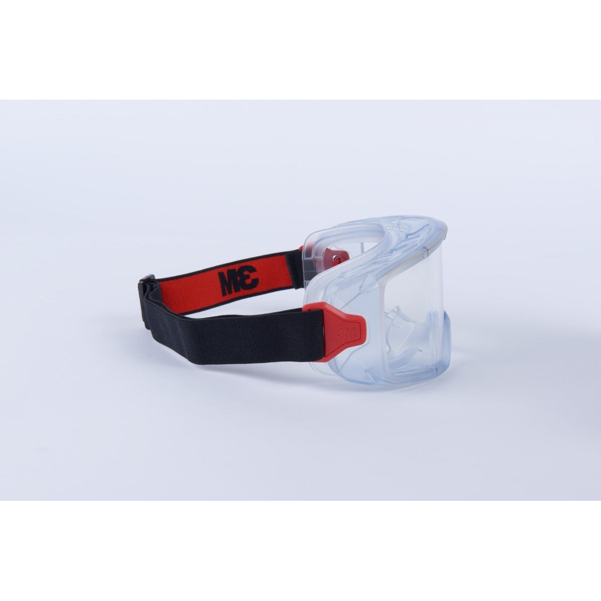 3M GG3101-AF GoggleGear Protective Goggle 3000 Series, Clear Anti-Fog Anti-Scratch Polycarbonate Lens, Cloth Strap, PVC Shroud (7100325034) (1 Pair) (10 Pack) - 4