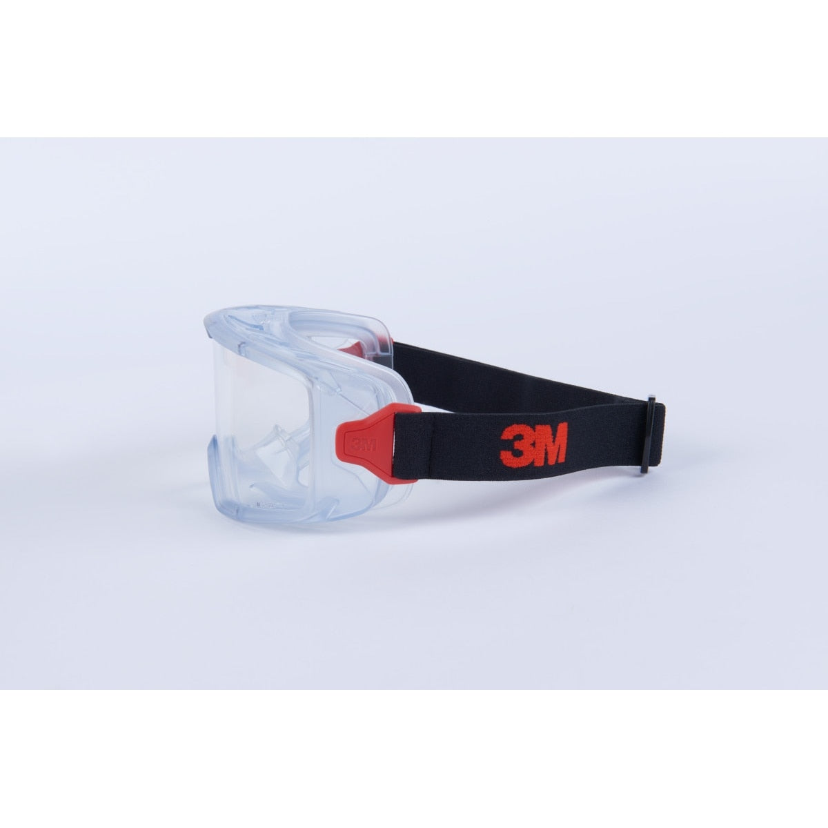 3M GG3101-AF GoggleGear Protective Goggle 3000 Series, Clear Anti-Fog Anti-Scratch Polycarbonate Lens, Cloth Strap, PVC Shroud (7100325034) (1 Pair) (10 Pack) - 6