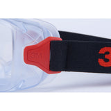 3M GG3101-AF GoggleGear Protective Goggle 3000 Series, Clear Anti-Fog Anti-Scratch Polycarbonate Lens, Cloth Strap, PVC Shroud (7100325034) (1 Pair) (10 Pack) - 8