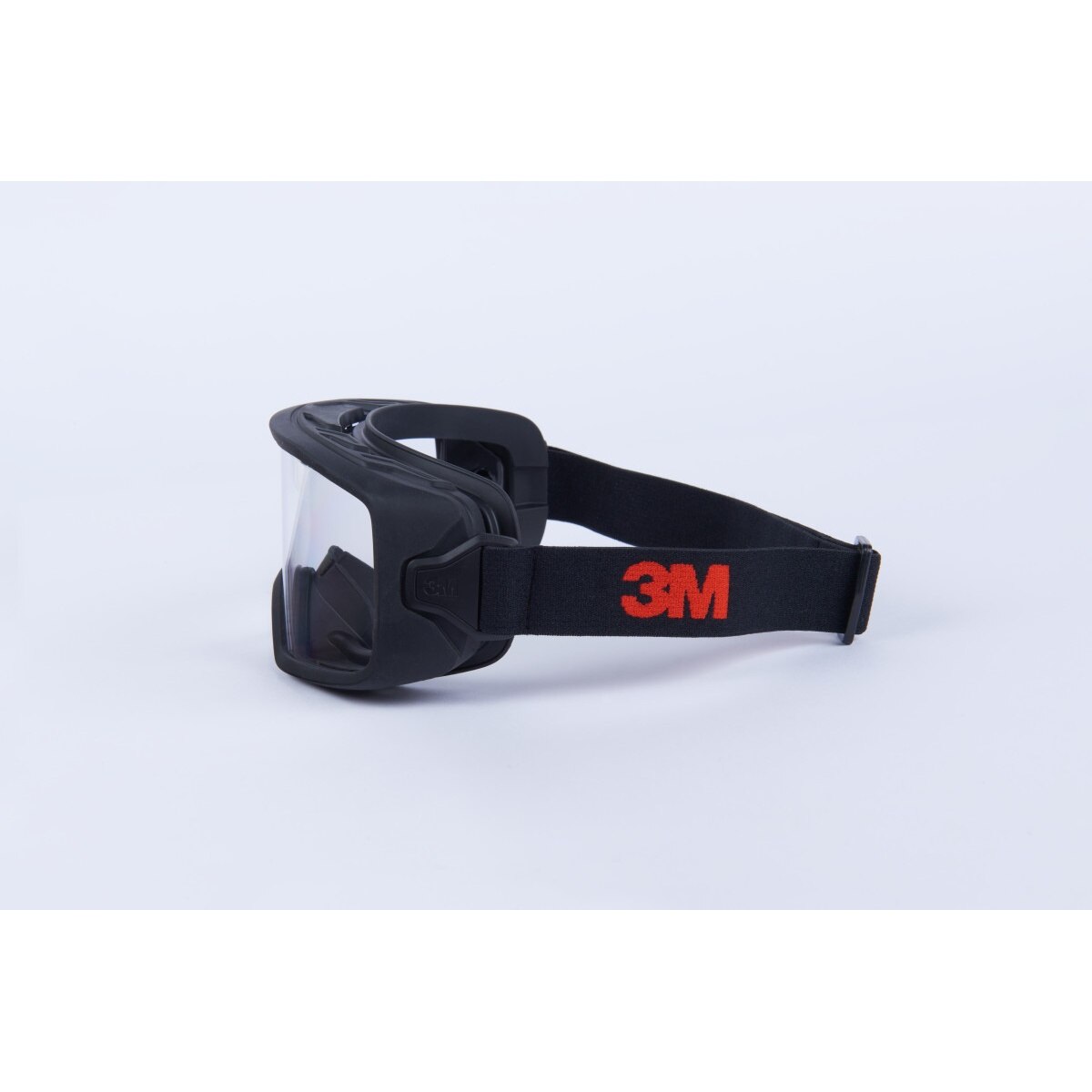 3M GG3301-SGAF GoggleGear Protective Goggle 3000 Series, Clear Scotchgard Anti Fog Anti Scratch Lens, Cloth Strap, TPV Shroud (7100325038) (1 Pair) (10 Pack) - 7