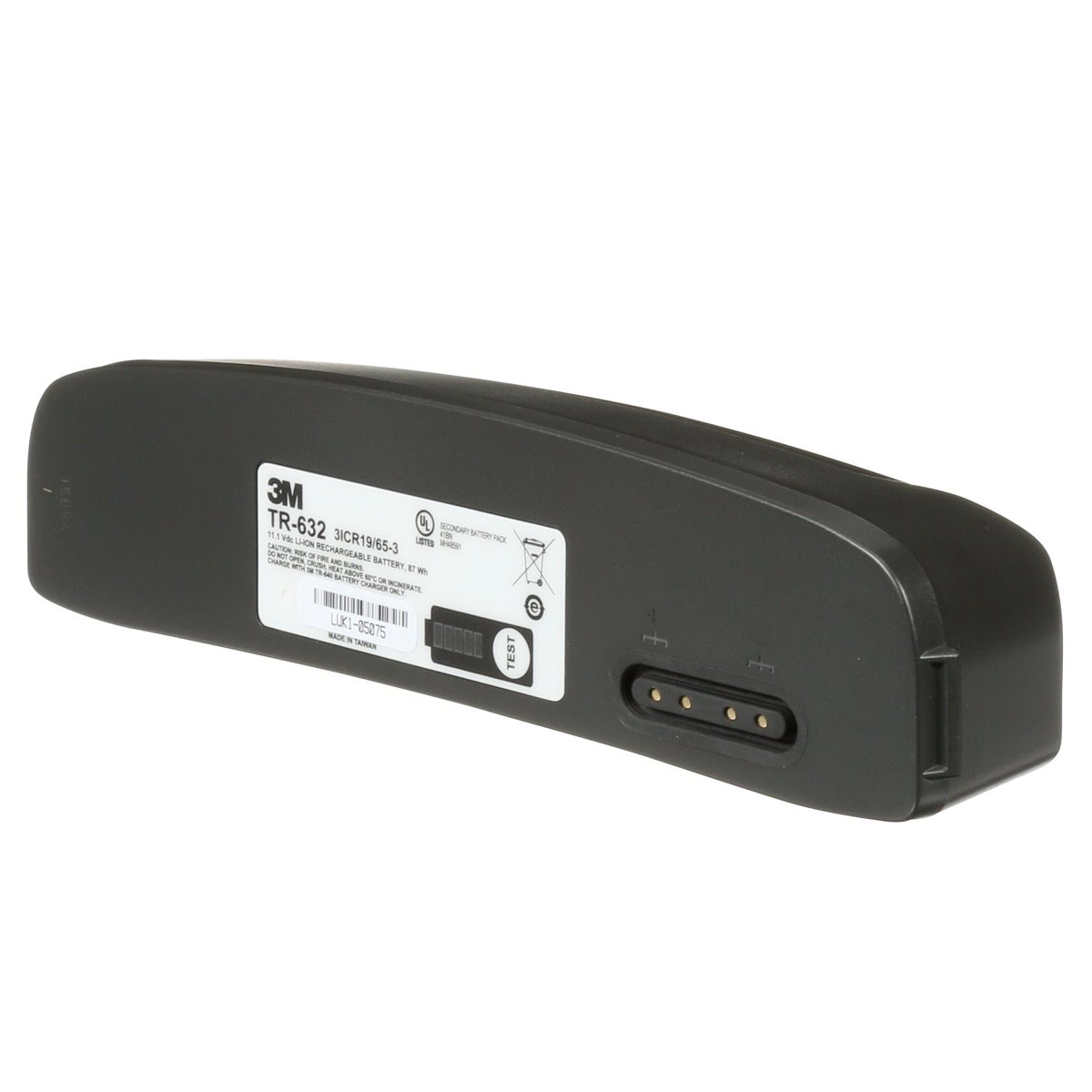 3M Versaflo High Capacity Battery for TR-600 Turbo PAPR Lithium Ion Rechargeable (7100327727) - 3