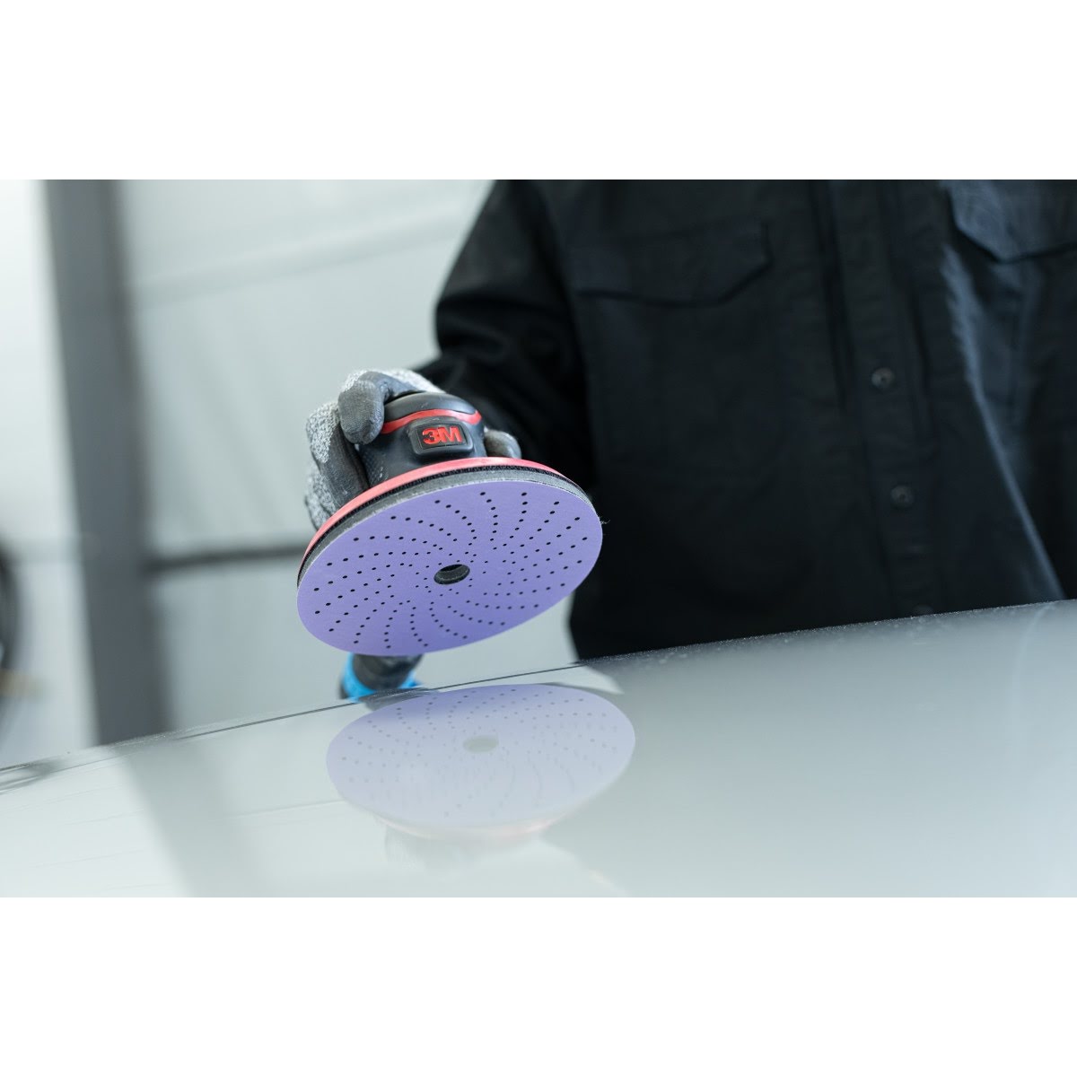 3M 737U 31466 Cubitron II Hookit Abrasive Disc, Purple, 3 in, 600+ Grade, Multi-Hole Pattern, for Automotive Sanding (7100329731) (200 Pack) - 7