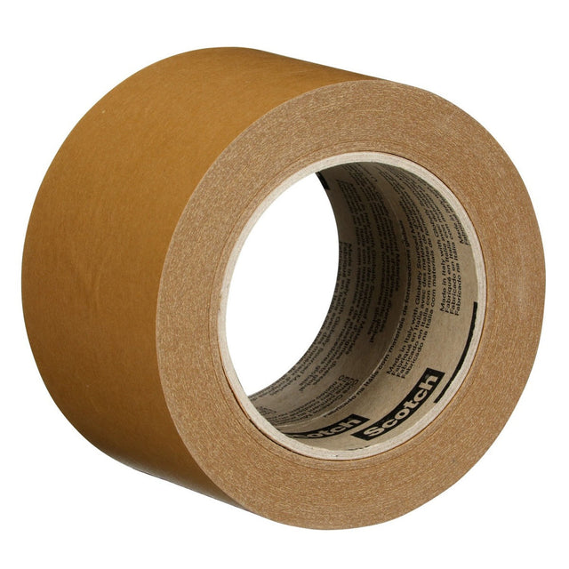 3M 570 Scotch Performance Paper Box Sealing Tape, Brown, 2-13/16 in x 55 yd, 3 in Core (7100332200) (24 Pack)