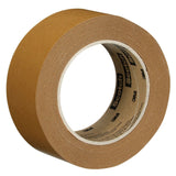 3M 570 Scotch Performance Paper Box Sealing Tape, Brown, 1-29/32 in x 55 yd (48 mm x 50 m), Recycle-Compatible for Packaging (7100333266)