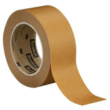 3M 570 Scotch Performance Paper Box Sealing Tape, Brown, 1-29/32 in x 55 yd (48 mm x 50 m), Recycle-Compatible for Packaging (7100333266) - 3