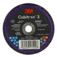 3M 33457 Cubitron Cut-Off Wheel, Precision Shaped Ceramic, Black, 75 mm x 1.6 mm x 9.53 mm (7100333831) (30 Pack)