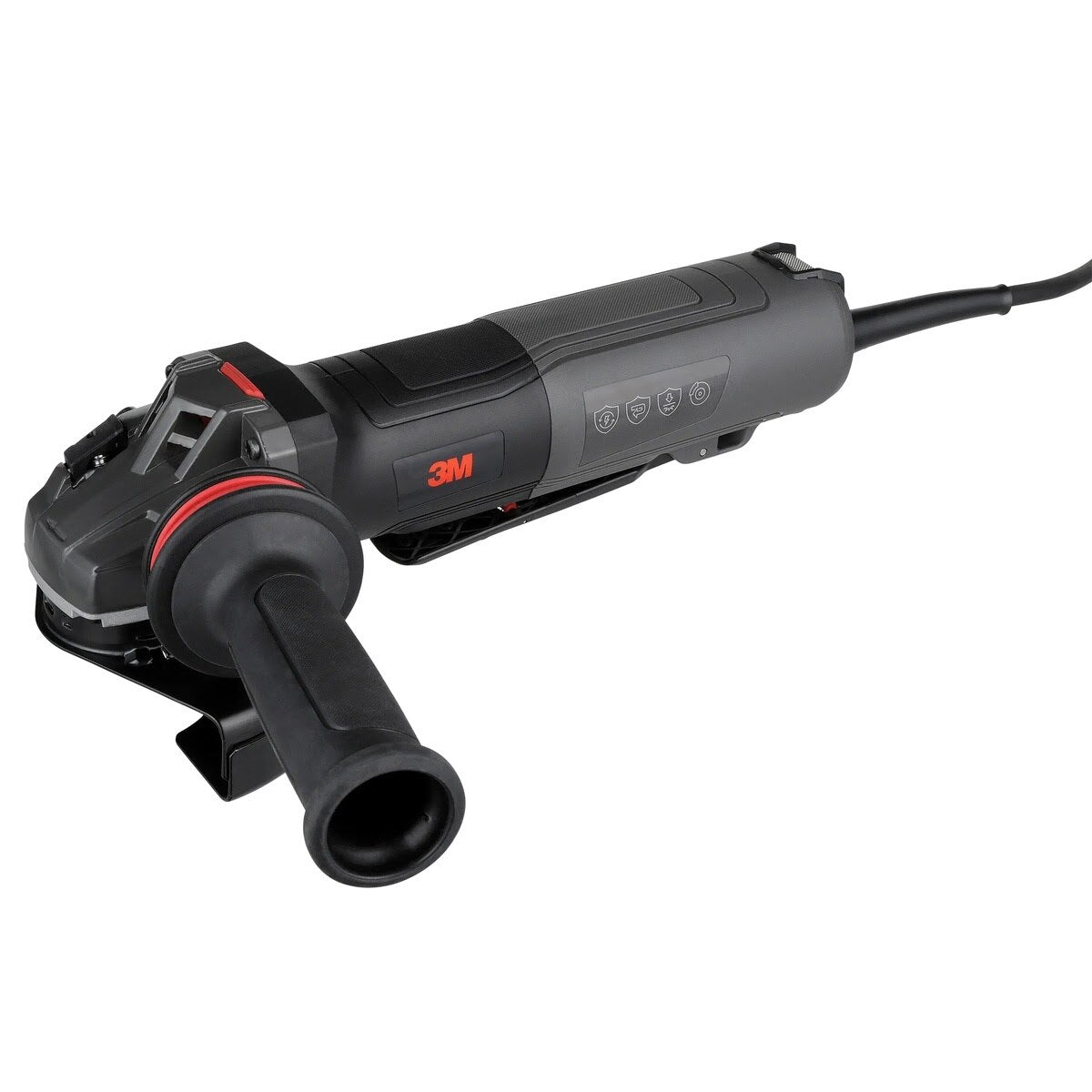 3M  11129 Electric Angle Grinder 4.5-5 in Paddle Switch, 120V (7100336685)