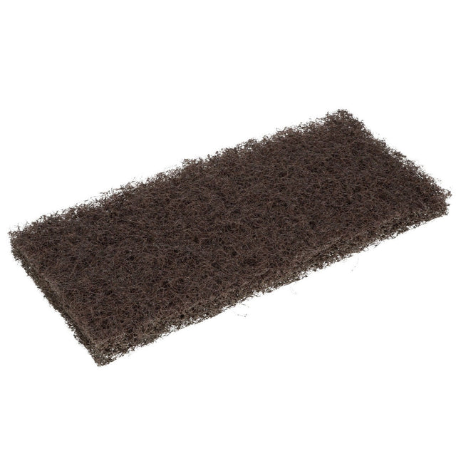3M 8541 Utility Pad, Brown, 4-5/8 in x 10 in (7100341164) (10 Pack)