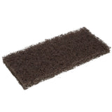 3M 8541 Utility Pad, Brown, 4-5/8 in x 10 in (7100341164) (10 Pack)