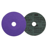 3M 1187C Cubitron 3 Fibre Disc, 80+, 4-1/2 in x 7/8 in, Die 450E (7100349592) (100 Pack) - 2