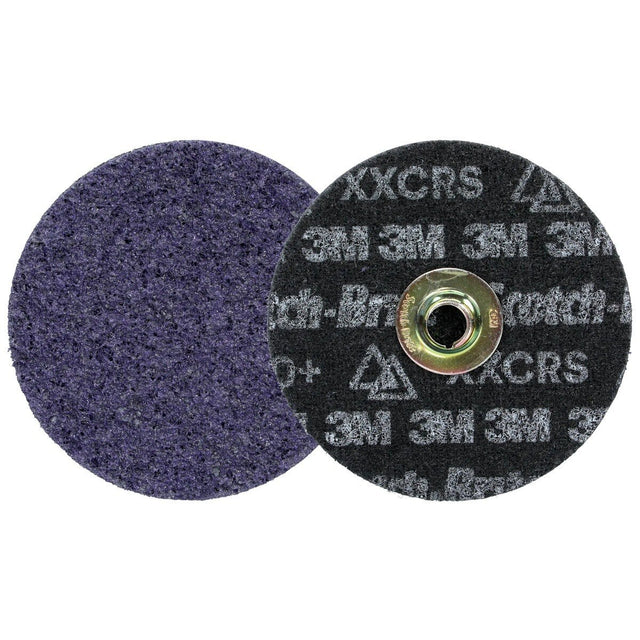 3M HD-DN Scotch-Brite Precision Heavy Duty Surface Conditioning TN Quick Change Disc, X-Extra Coarse 60+, 5 in (7100358885) (50 Pack)