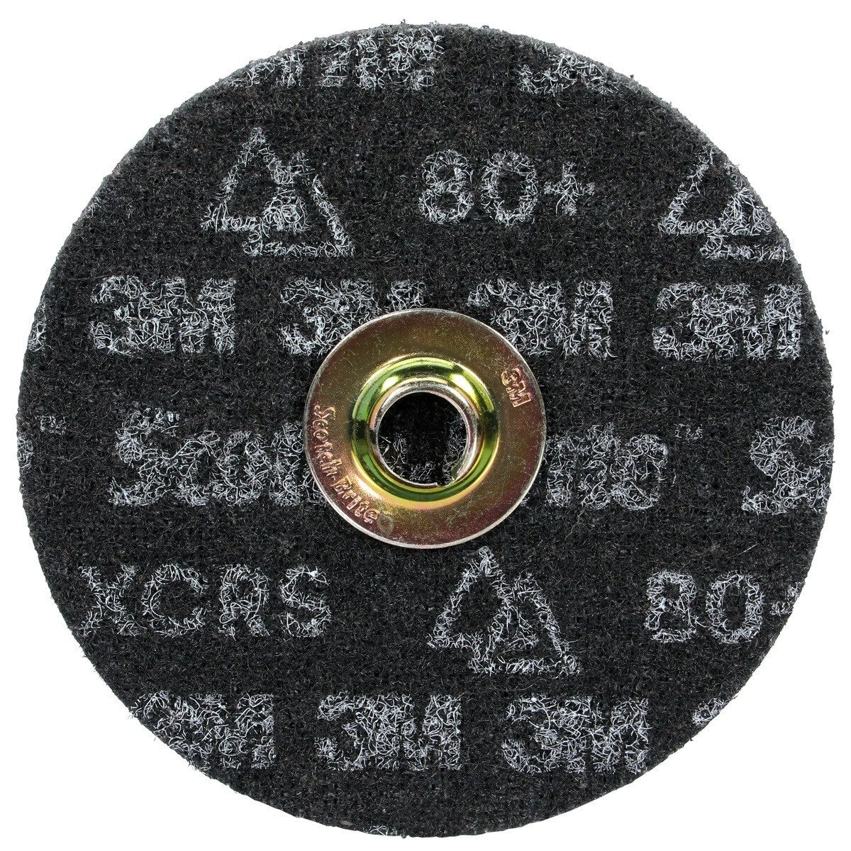 3M HD-DN Scotch-Brite Precision Heavy Duty Surface Conditioning TN Quick Change Disc, Extra Coarse 80+, 5 in (7100358892) (50 Pack) - 2