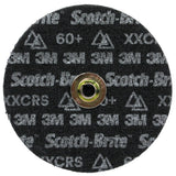 3M HD-DN Scotch-Brite Precision Heavy Duty Surface Conditioning TN Quick Change Disc, X-Extra Coarse 60+, 7 in (7100358895) (25 Pack) - 3