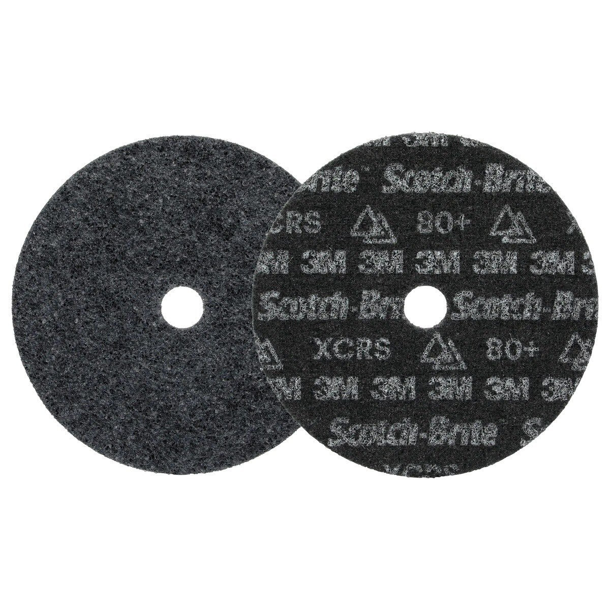 3M HD-DH Scotch-Brite Precision Heavy Duty Surface Conditioning Disc, Extra Coarse 80+, 7 in x 7/8 in (7100358899) (25 Pack)