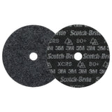 3M HD-DH Scotch-Brite Precision Heavy Duty Surface Conditioning Disc, Extra Coarse 80+, 7 in x 7/8 in (7100358899) (25 Pack)