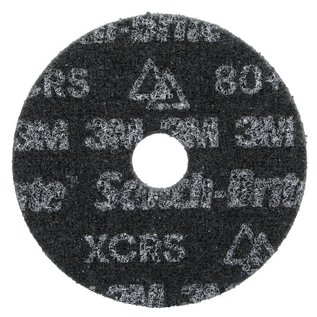 3M HD-DH Scotch-Brite Precision Heavy Duty Surface Conditioning Disc, Extra Coarse 80+, 4-1/2 in x 7/8 in (7100359465) (50 Pack)