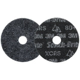 3M HD-DH Scotch-Brite Precision Heavy Duty Surface Conditioning Disc, Extra Coarse 80+, 4-1/2 in x 7/8 in (7100359465) (50 Pack) - 3