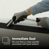 3M 4411B+ Extreme Sealing Tape, Black, 2 in x 36 yd (7100359732) (6 Pack) - 4