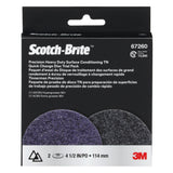 3M Scotch-Brite Precision Heavy Duty Surface Conditioning TN Quick Change Disc Trial Pack, HD-DN, Assorted XCRS 80 Plus and XXCRS 60 Plus, Purple, 4.5 in (7100371492) (10 Pack)