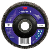 3M 1169F Cubitron 3 Flap Disc, 60+, T27-Flat, 5 in x 7/8 in (7100380168) (10 Pack)