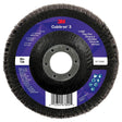 3M 1169F Cubitron 3 Flap Disc, 60+, T29-Conical, 4-1/2 in x 7/8 in (7100380209) (10 Pack)