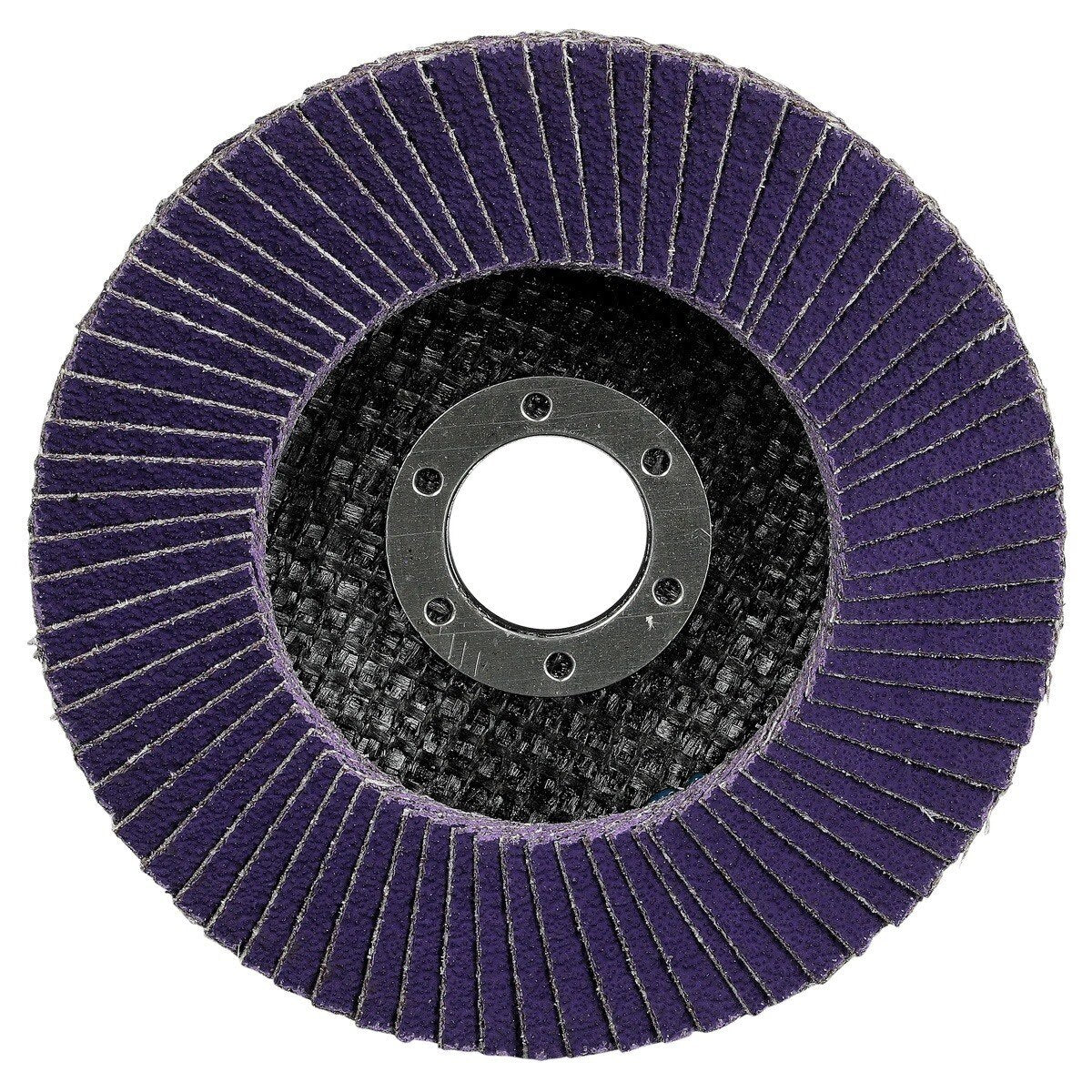 3M 1169F Cubitron 3 Flap Disc, 60+, T29-Conical, 4-1/2 in x 7/8 in (7100380209) (10 Pack) - 2