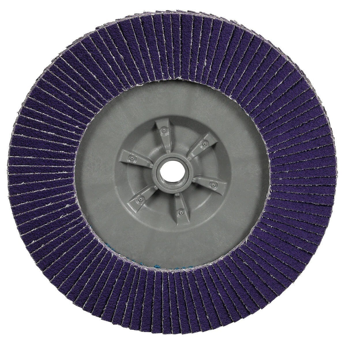 3M 1169F Cubitron 3 Flap Disc, 80+, T29-Conical Quick Change Plastic, 7 in x 5/8 in-11 (7100380504) (5 Pack) - 2