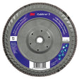 3M 1169F Cubitron 3 Flap Disc, 60+, T27-Flat Quick Change Plastic, 6 in x 5/8 in-11 (7100380505) (5 Pack)