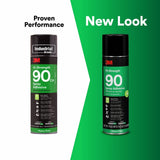 3M 7100409951 Hi Strength 90 Low VOC Clear Spray Adhesive 24 fl oz - 3