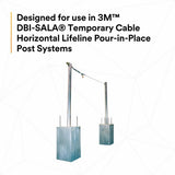 3M 7400201 4.25" x 12" DBI-SALA SecuraSpan Pour-in-Place HLL Concrete Sleeve - 4