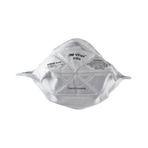 3M 9105 VFlex Particulate Respirator, N95, 50 EA/Carton