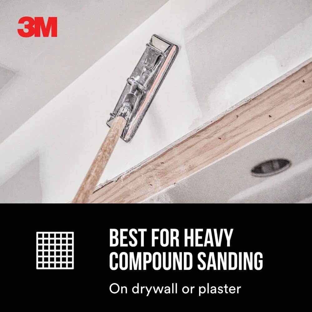 3M 99437 Pro-Pak Drywall Sanding Screens 150 Grit for Drywall and Plaster (10 Pack) - 3