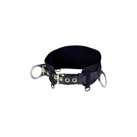 3M DBI Sala 1091014 PROTECTA PRO Tongue Buckle Body Belt with Back D-Ring and Miners Straps, Medium/Large